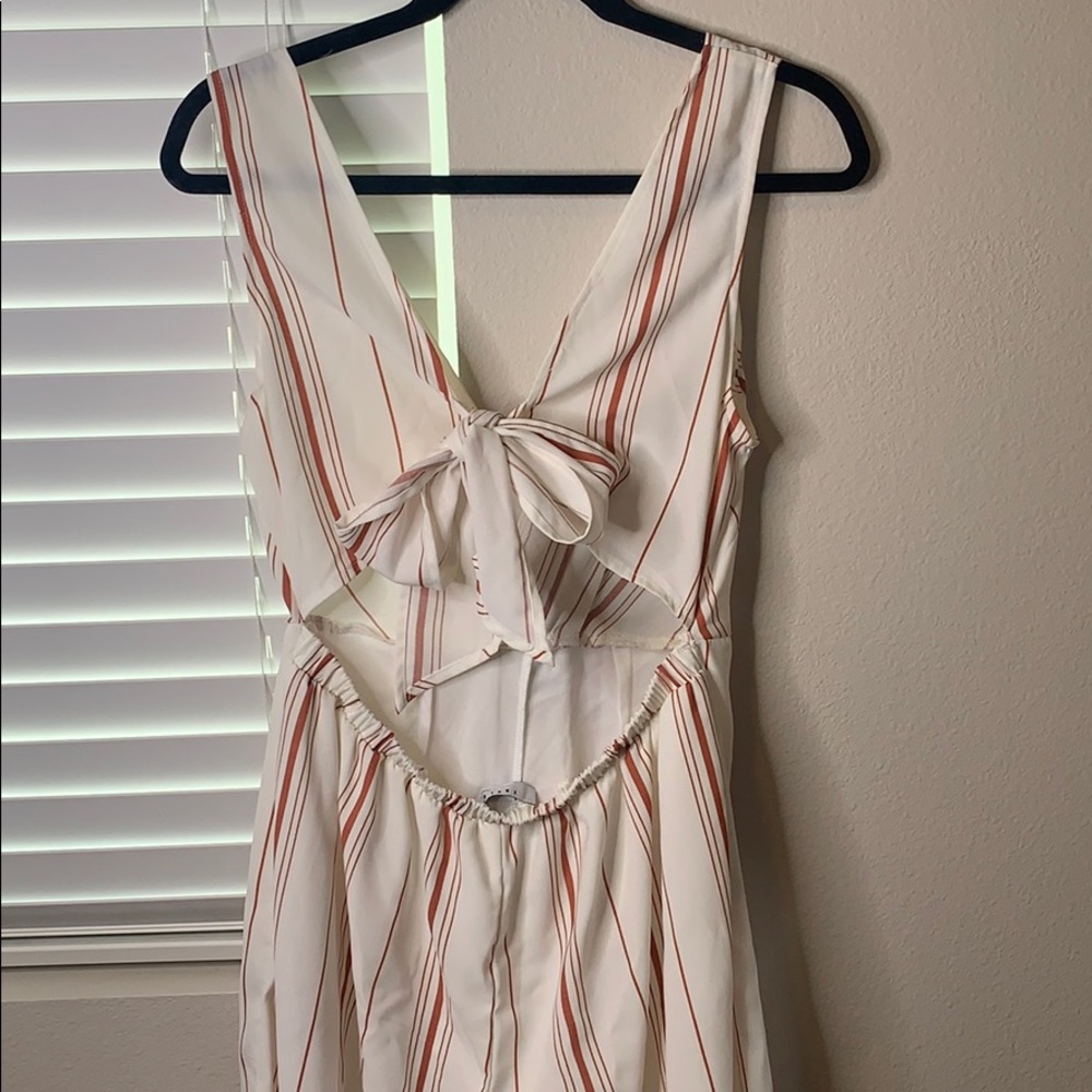 ✨Wide leg striped jumpsuit - Picture 5 of 7